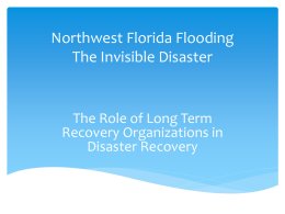 NW Florida Flooding Workshop Presentation