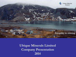 - Ubique Minerals.com