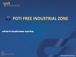 RAKIA - Poti Free Industrial Zone