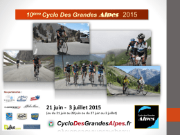 Télécharger - Cyclo des Grandes Alpes
