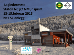 Presentasjon - Norges Skiforbund