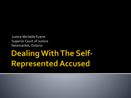 Justice Michelle Fuerst_Dealing with the Self