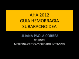 AHA 2012 HSA