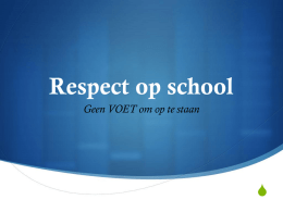 Respect op school