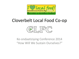 Cloverbelt Local Food Co-op - Ke