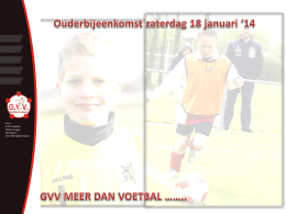 Welkom bij GVV Geldermalsen op Sportpark Anton Kruger