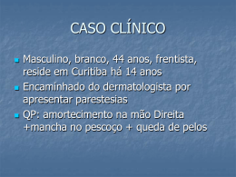 CASO CLÍNICO - Dermatologia HUEC