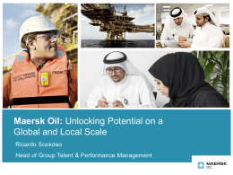 QP HR Conference Presentation - Maersk Oil