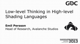 Persson_LowLevelThinking