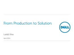 From production to solution presentation.pdf