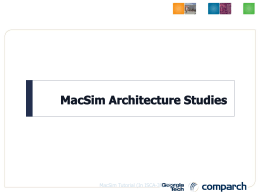 Research with MacSim