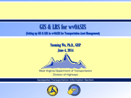 Wu 2014 - West Virginia GIS Technical Center