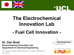 The Electrochemical Innovation Lab