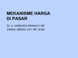 pie-mekanisme harga di pasar