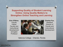 Supporting Faculty Assessment of Student
