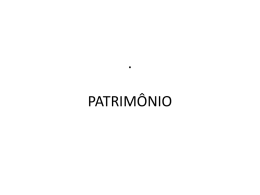 PATRIMÔNIO