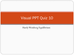 Visual PPT Quiz 10