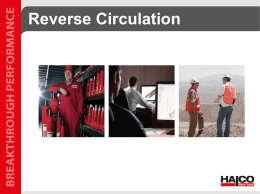 Reverse Circulation