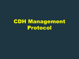 CDH Management Protocol