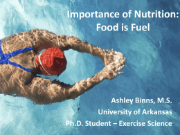 Nutrition Presentation