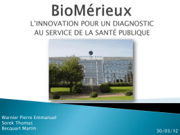 BIOMERIEUX - Université Lille 2