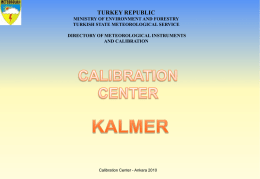 Calibration Center