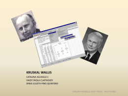 Kruskal-Wallis