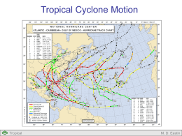Tropical Cyclone Motion