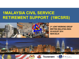 1malaysia civil service retirement support (1mcsrs)