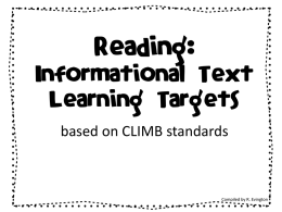 Informational-Text-Learning-Targets