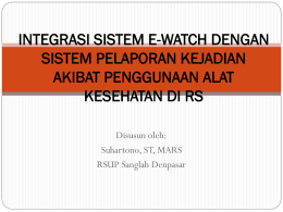 Klik Disini!!! - e-Watch Alat Kesehatan & PKRT