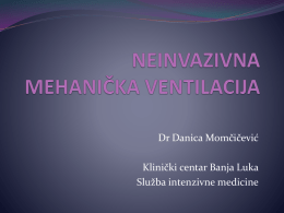 Neinvazivna mehanička ventilacija