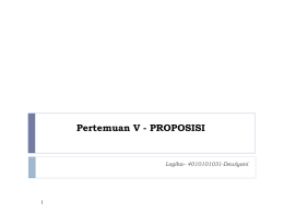 Pertemuan 5 - STIKOM Surabaya OpenCourseWare