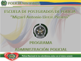 Mayor Información - Policía Nacional de Colombia