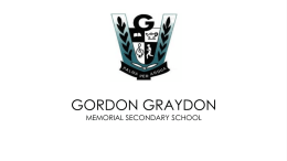 Laptop Program - Gordon Graydon Memorial Secondary