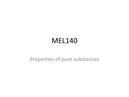 More reading materials on properties of pure substance (largely