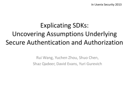 Slides - NUS Security Research