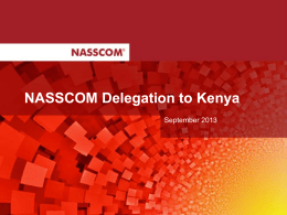 NASSCOM delegates Profiles to Africa 2013