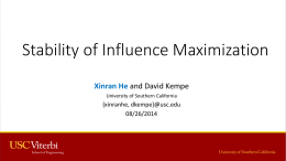 Xinran He - University of Southern California