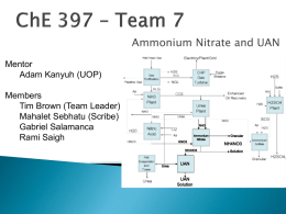 ChE 397 * Team 7