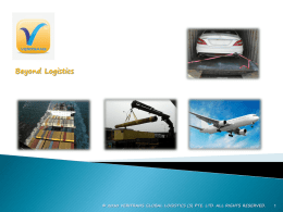 Our Vision - Veritrans Global Logistics