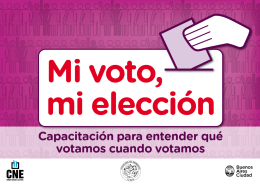 Diapositiva 1 - Cámara Nacional Electoral