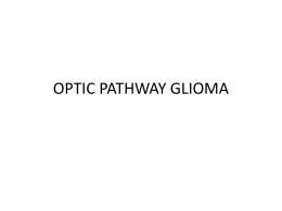Optic Pathway Glioma