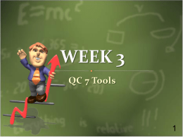 QC 7 Tools ใบ Check Sheets