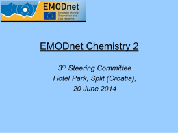 Management - EMODnet Chemistry