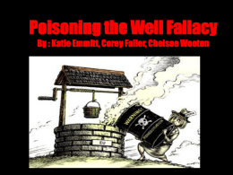 poisoning the well fallacy katie emmitt