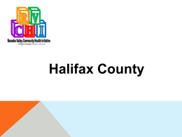 Halifax County Recreation Network - North Carolina Public Health