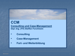 CCM Consulting und Case-Management