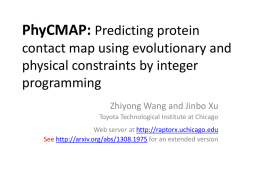 PhyCMAP: - Toyota Technological Institute at Chicago