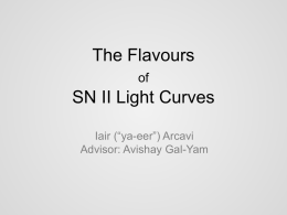 The Three Flavors of SN II Light Curves